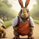 Hare And Tortoise Story In Hindi